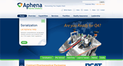 Desktop Screenshot of aphenapharma.com